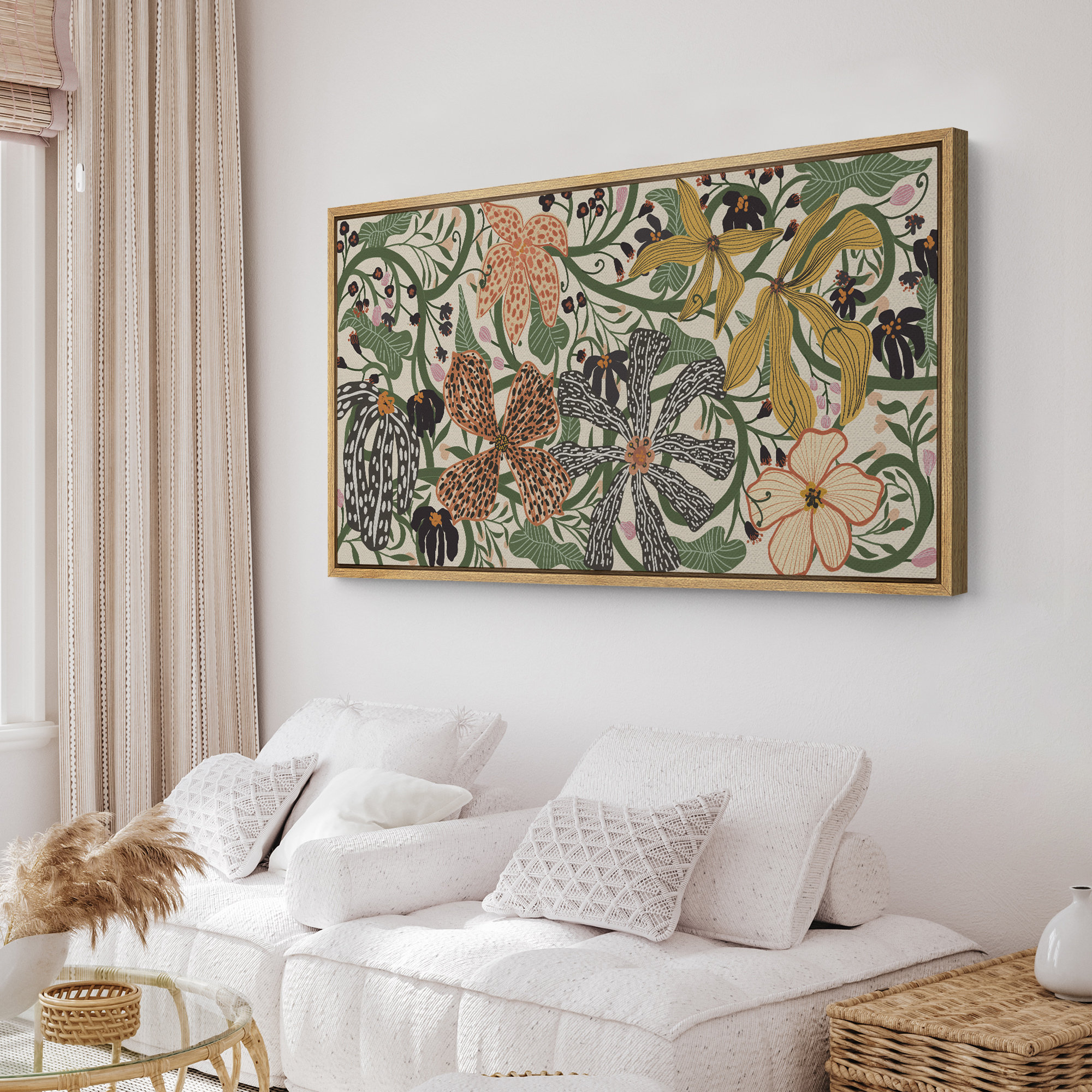 Abstract+Green+Botanical+